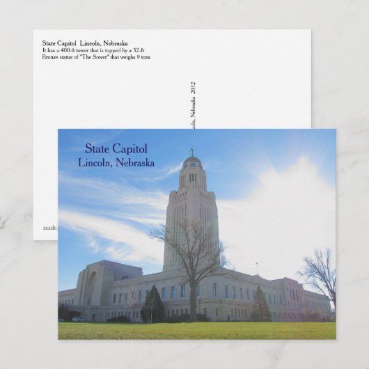 Briefkaart staatskapitaal 80 2012 (Voorkant / Achterkant)