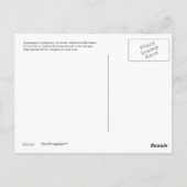 Briefkaart: Star-of-Bethlehem (Bloem) Briefkaart (Achterkant)