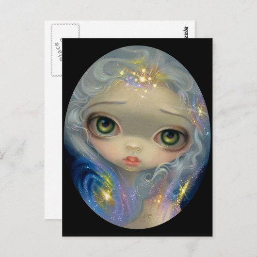 briefkaart "Stardust Angel" (Voorkant / Achterkant)