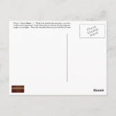 BRIEFKAART ~ "Starry... Sterrennacht..." (Achterkant)