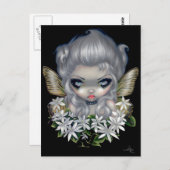briefkaart "Starry Wild Jasmine Fairy" (Voorkant / Achterkant)