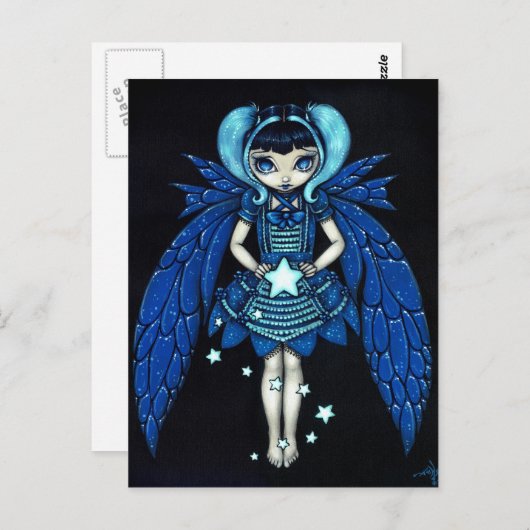 briefkaart "Starshine" (Voorkant / Achterkant)