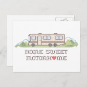 Briefkaart - startmotor (Voorkant / Achterkant)