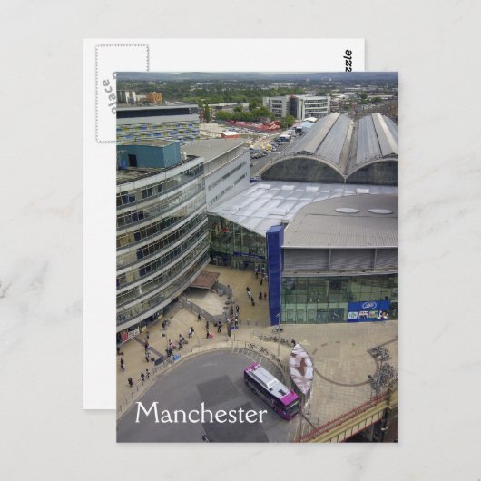 Briefkaart stationnadering (Voorkant / Achterkant)