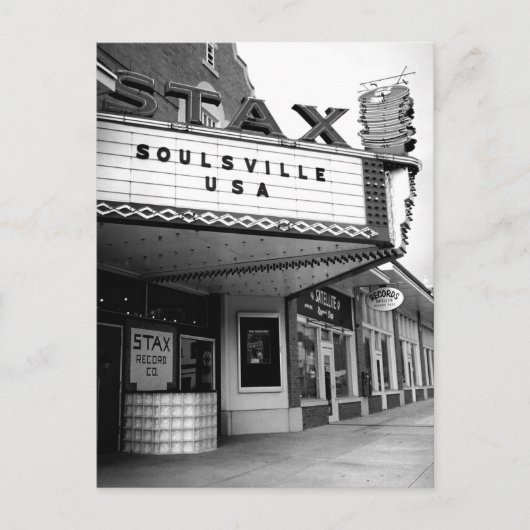 Briefkaart Stax Records (Voorkant)