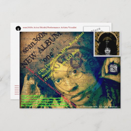 Briefkaart SteamPunk 360 (Voorkant / Achterkant)