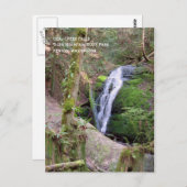 Briefkaart steenkool van Herfsten van steenkool (Voorkant / Achterkant)