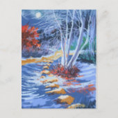 Briefkaart Stenen overspoelen (Voorkant)