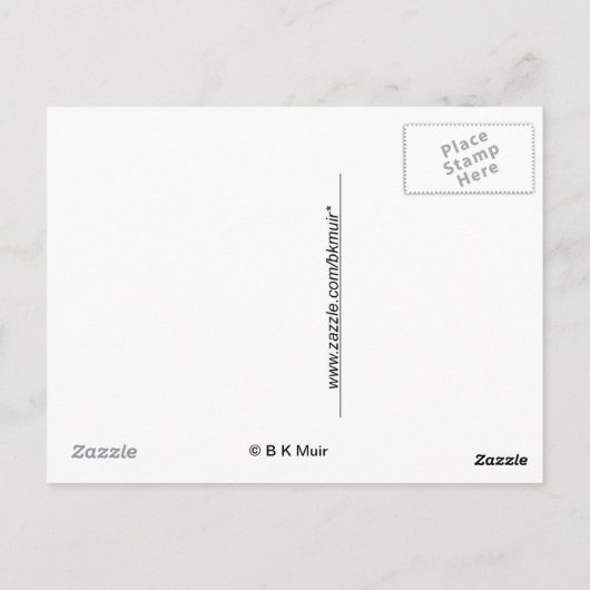 Briefkaart - Steun Boerenmarkt - Squash (Achterkant)