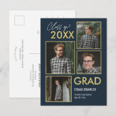 Briefkaart Stijlgalerij bewerkbaar Afstuderen (Voorkant / Achterkant)