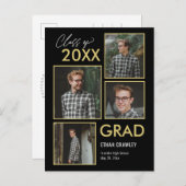 Briefkaart Stijlgalerij bewerkbaar Afstuderen (Voorkant / Achterkant)