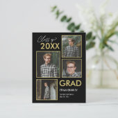 Briefkaart Stijlgalerij bewerkbaar Afstuderen (Staand voorkant)