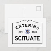 Briefkaart - Stimulerend verkeersbord (Voorkant / Achterkant)