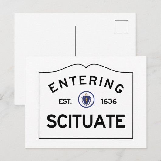 Briefkaart - Stimulerend verkeersbord (Voorkant / Achterkant)