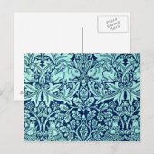 Briefkaart- Stof/Mode-William Morris 24 Briefkaart (Voorkant / Achterkant)