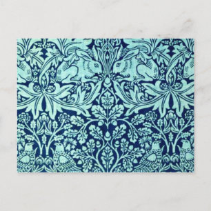 Briefkaart- Stof/Mode-William Morris 24 Briefkaart