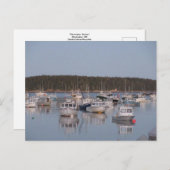 briefkaart "Stonington Harbor" (Voorkant / Achterkant)