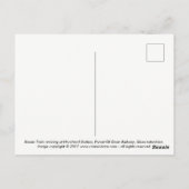 Briefkaart stoomtrein (Achterkant)