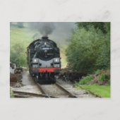 Briefkaart stoomtrein (Voorkant)