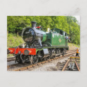 Briefkaart stoomtrein (Voorkant)