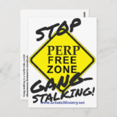 briefkaart stoppen met overlopen (Voorkant / Achterkant)