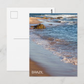 Briefkaart strandreizen Brazilië (Voorkant / Achterkant)
