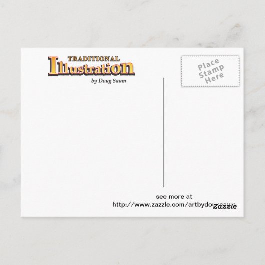 Briefkaart 'Stranger Dingen' (Achterkant)