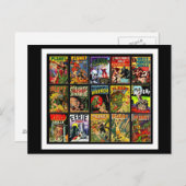 Briefkaart Stripboek Hoesjes (Voorkant / Achterkant)