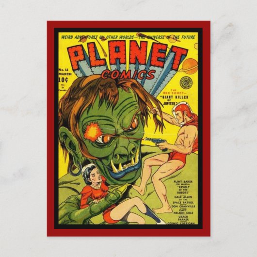 Briefkaart Stripboek Hoesjes (Voorkant)