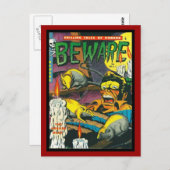 Briefkaart  Stripboek Hoesjes (Voorkant / Achterkant)