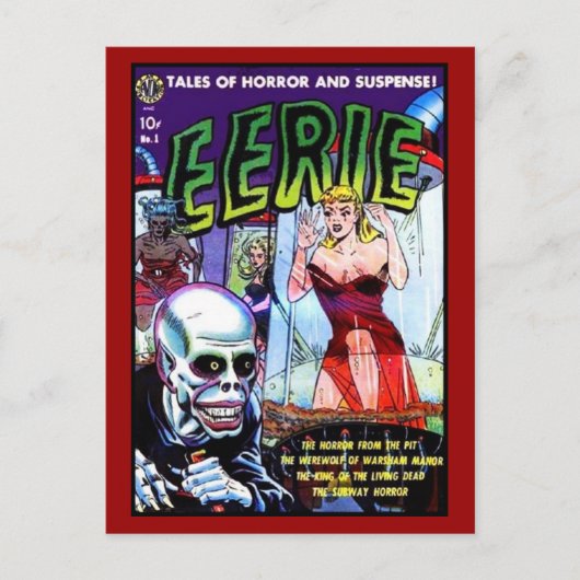 Briefkaart  Stripboek Hoesjes (Voorkant)