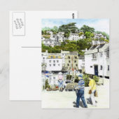 briefkaart "Strollen" (Voorkant / Achterkant)