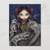 briefkaart "Suikergliders" (Voorkant)