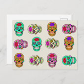 Briefkaart Suikerhuid (Voorkant / Achterkant)