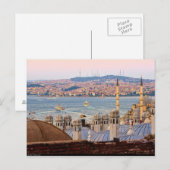 Briefkaart Suleymaniye Mosque, Istanbul Turkije (Voorkant / Achterkant)