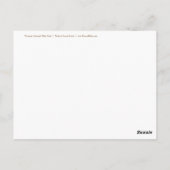 briefkaart "Summer Morning"-Baby (script) (Achterkant)