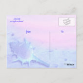 Briefkaart Summer Shell (Achterkant)