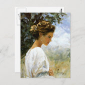 Briefkaart "Summer Sun" door kunstenaar Paul Milne (Voorkant / Achterkant)