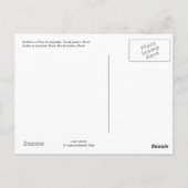 briefkaart "Sunset at Arpoador, Rio de Janeiro" (Achterkant)