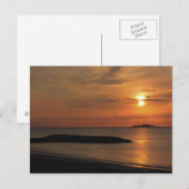 Briefkaart Sunset Bahamas (Voorkant / Achterkant)