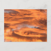 Briefkaart Sunset Clouds (Voorkant)