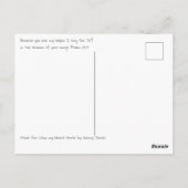 Briefkaart Sunshine Joy Horse (Achterkant)