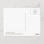 Briefkaart Superstition Mountain Arizona (Achterkant)