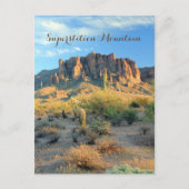 Briefkaart Superstition Mountain Arizona (Voorkant)