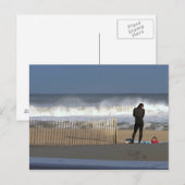 briefkaart "Surf omhoog" (Voorkant / Achterkant)