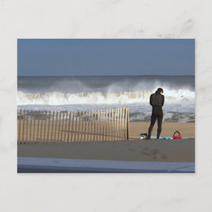 briefkaart "Surf omhoog"