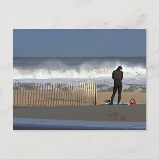 briefkaart "Surf omhoog" (Voorkant)