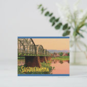 Briefkaart Susquehanna (Staand voorkant)