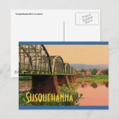 Briefkaart Susquehanna (Voorkant / Achterkant)
