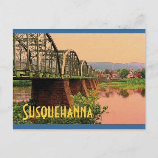 Briefkaart Susquehanna (Voorkant)